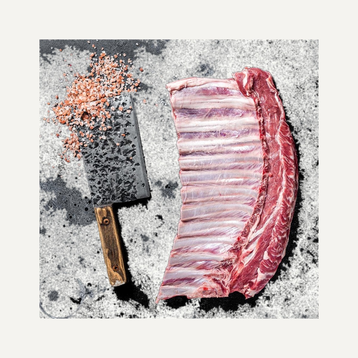 Raw Lamb Ribs