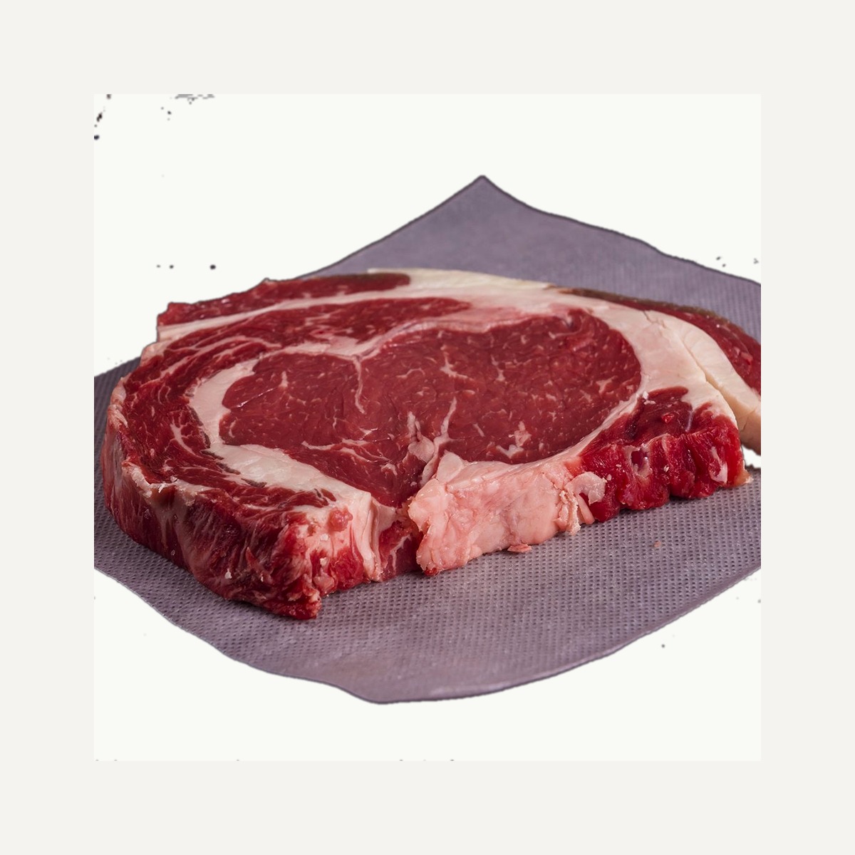 Raw Ribeye Steak